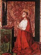 MASTER of the Avignon School Vision of Peter of Luxembourg Sweden oil painting reproduction